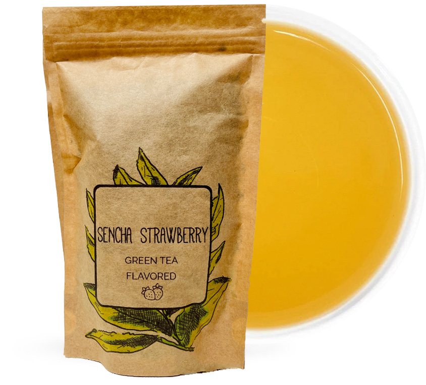 **Sencha Strawberry Leo Tea** to wyjątkowa zielona herbata liściasta, która harmonijnie łączy świeżość klasycznej zielonej herbaty z naturalnym smakiem i aromatem liofilizowanych truskawek. Ta owocowa mieszanka to idealny wybór dla osób, które cenią delikatność zielonej herbaty i słodycz soczystych, dojrzałych truskawek.
### Pochodzenie i skład
Bazą tej mieszanki jest klasyczna **sencha**, jedna z najpopularniejszych zielonych herbat pochodząca z Japonii. Charakteryzuje się świeżym, lekko trawiastym smakiem, bogatym w naturalne antyoksydanty i inne substancje odżywcze. Sencha jest starannie zbierana i przetwarzana, co pozwala zachować jej naturalne walory smakowe i zdrowotne.
Dodatkiem do tej herbaty są **liofilizowane truskawki**, które wprowadzają do naparu intensywną owocową słodycz. Proces liofilizacji, czyli suszenia mrozem, pozwala na zachowanie pełni smaku i aromatu truskawek, a także ich cennych wartości odżywczych. Dzięki temu truskawki dodają mieszance naturalnej owocowej nuty, która idealnie komponuje się z delikatnym smakiem senchy.
### Smak i aromat
**Sencha Strawberry Leo Tea** oferuje niezwykle zrównoważony i przyjemny profil smakowy. Zielona herbata sencha zapewnia bazę naparu o świeżym, lekko trawiastym smaku z subtelnymi nutami roślinnymi. To klasyczna, delikatna zielona herbata, która w tej mieszance zyskuje dodatkową owocową głębię.
**Liofilizowane truskawki** wnoszą do naparu naturalną słodycz, która doskonale równoważy się z lekkością zielonej herbaty. Truskawkowy aromat nadaje herbacie słodki, owocowy zapach, który pobudza zmysły już podczas parzenia. Po zaparzeniu herbata ma subtelnie owocowy smak, który jest jednocześnie świeży i lekko kwaskowaty, a napar zachwyca przyjemnym, owocowym aromatem.